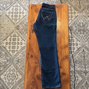 Wrangler Q Baby Dark Blue Denim Jeans like new